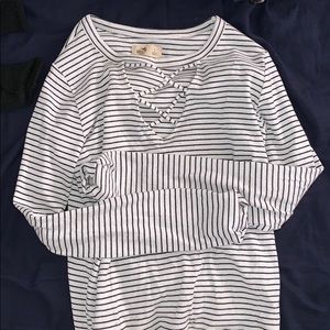 Hollister striped shirt